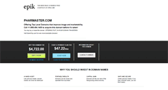 Desktop Screenshot of pharmaster.com